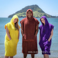 surf hooded towel poncho cotton beach poncho towel